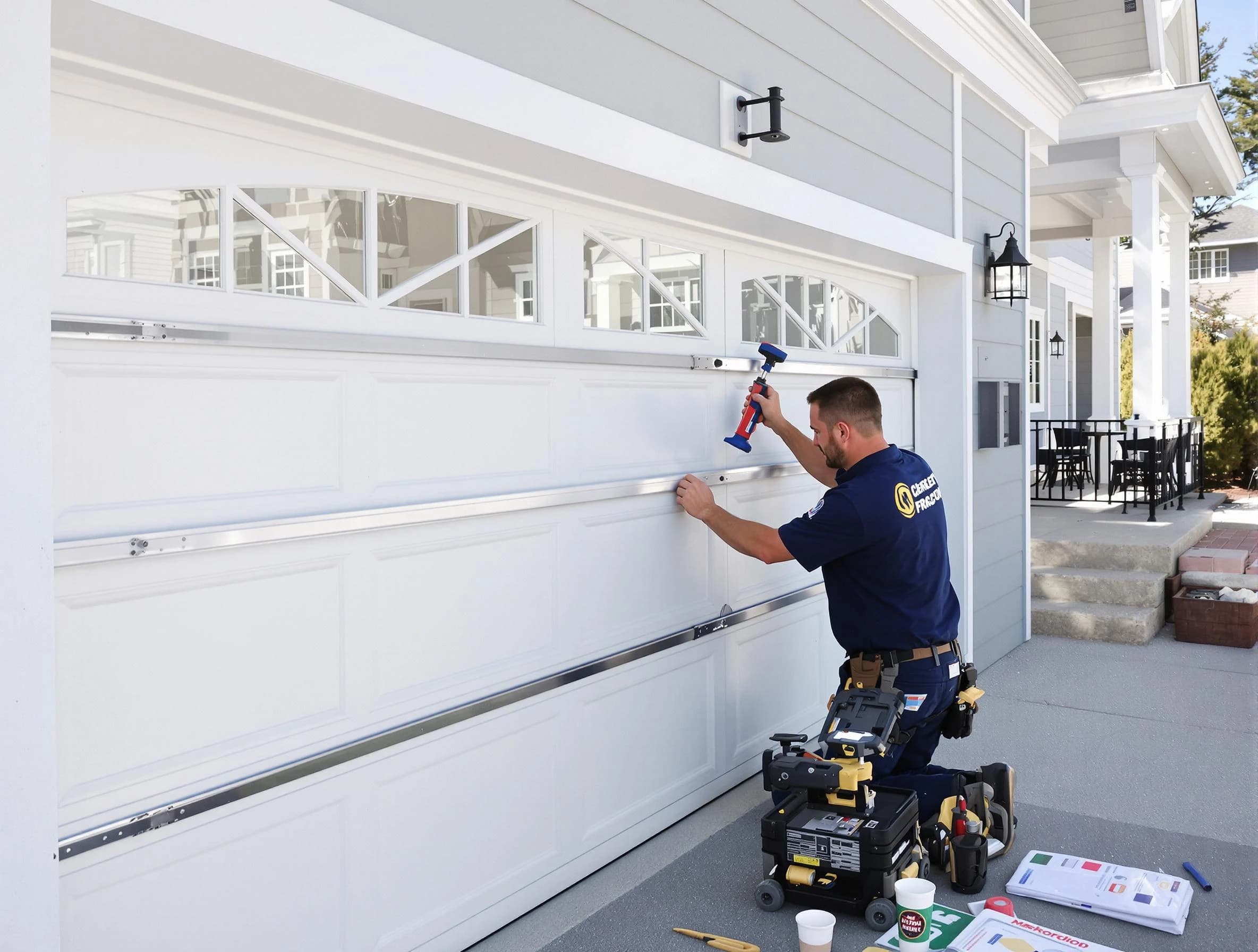 Professional garage door installation by Bellwood Garage Door Repair in Bellwood