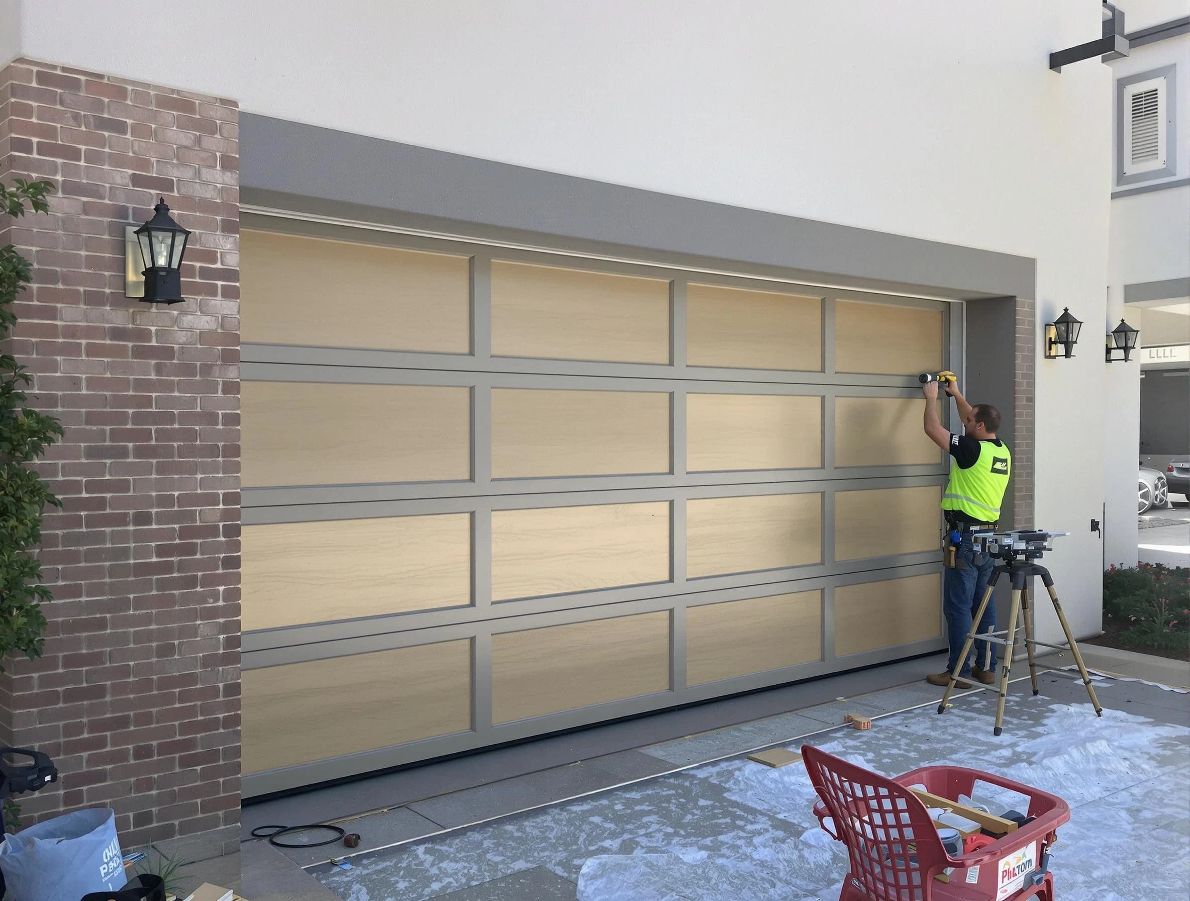 Garage door replacement service by Bellwood Garage Door Repair in Bellwood
