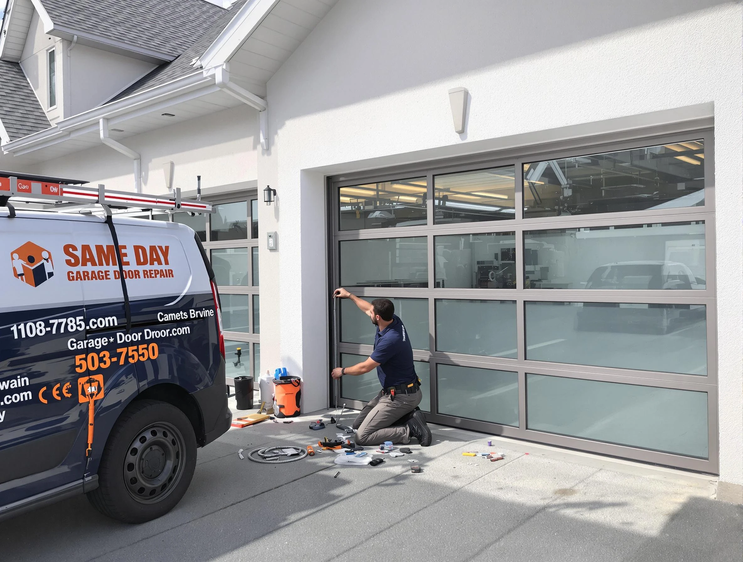 Same-day garage door repair service by Bellwood Garage Door Repair in Bellwood